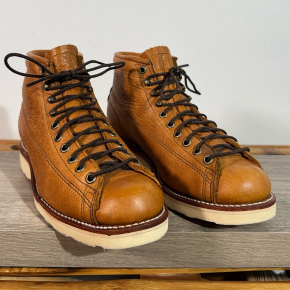 Chippewa Men’s Bridgeman Roofer Monkey Boots Size 6.5 EE Made In USA 1901M35